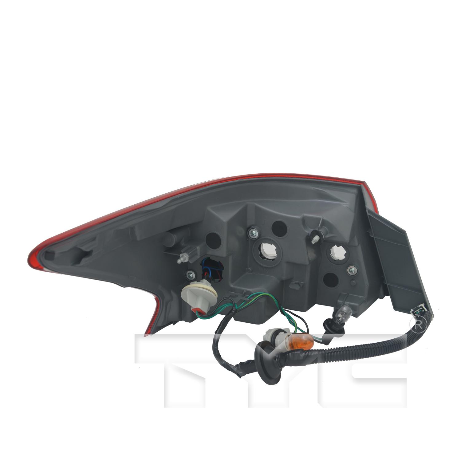 TYC 11654900 Tail Light Assembly product image 2 of 2