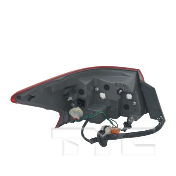 2015 Nissan Sentra Tail Light Assembly Right Outer TYC 11654900 image 3 of 3