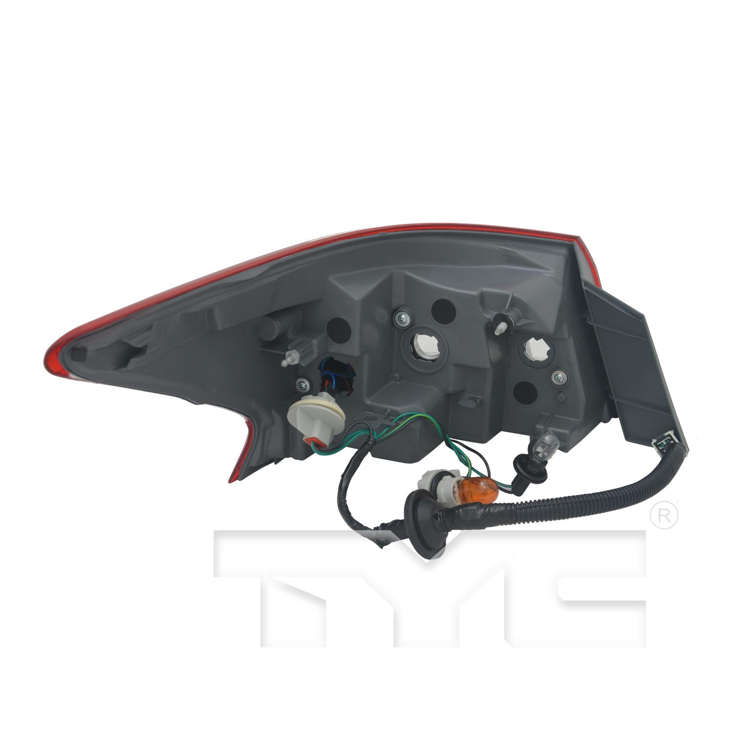 TYC 116549009 Tail Light Assembly product image 2 of 2