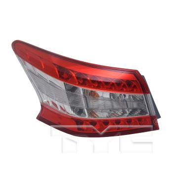 2015 Nissan Sentra Tail Light Assembly Left Outer TYC 11655000 image 1 of 2