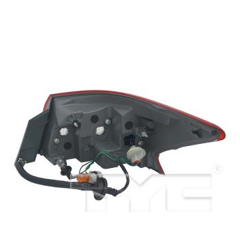 2015 Nissan Sentra Tail Light Assembly Left Outer TYC 11655000 image 2 of 2