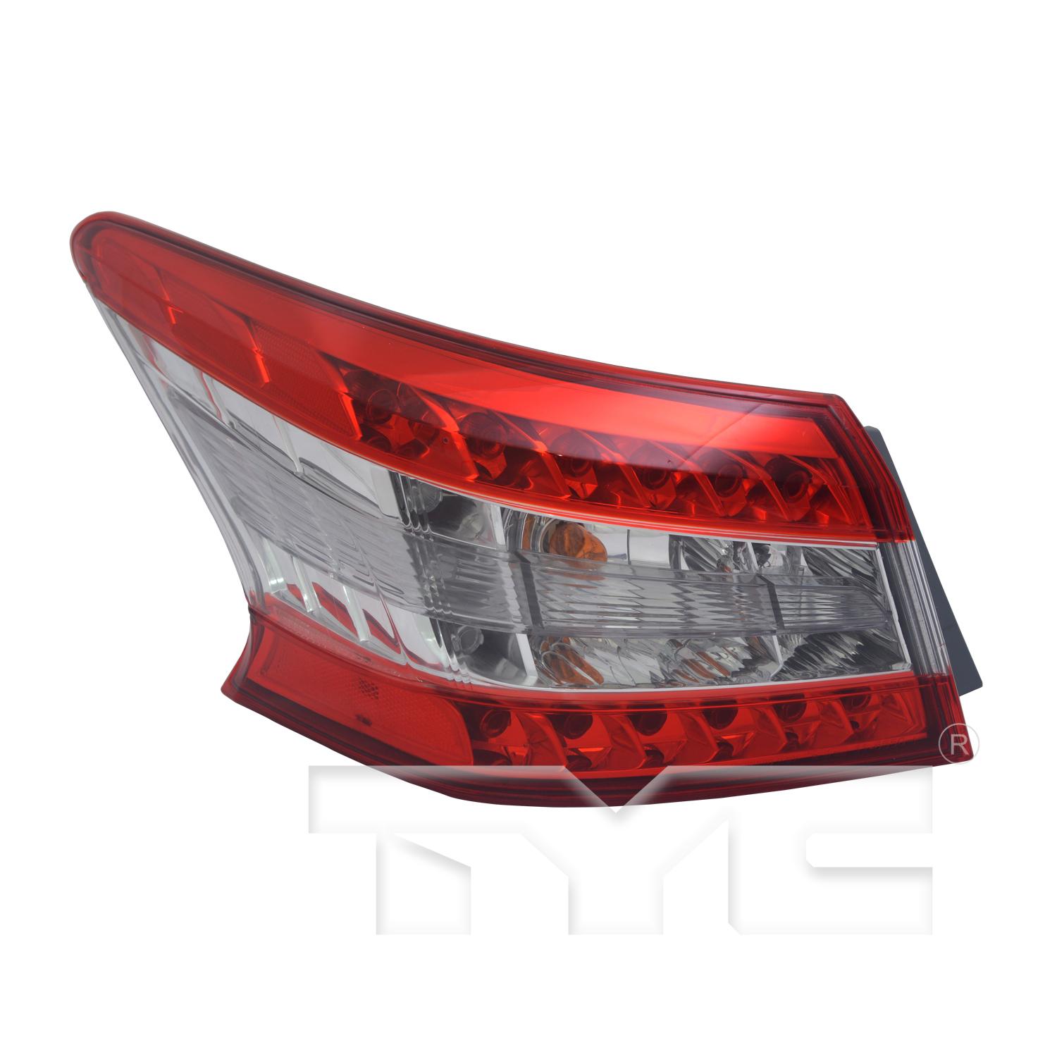 TYC 116550009 Tail Light Assembly product image 1 of 2