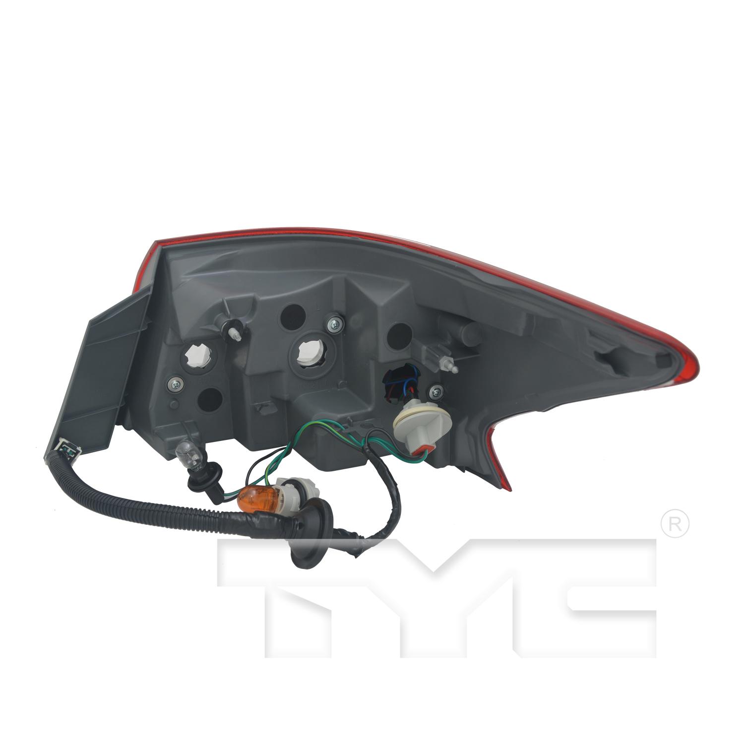 TYC 116550009 Tail Light Assembly product image 2 of 2