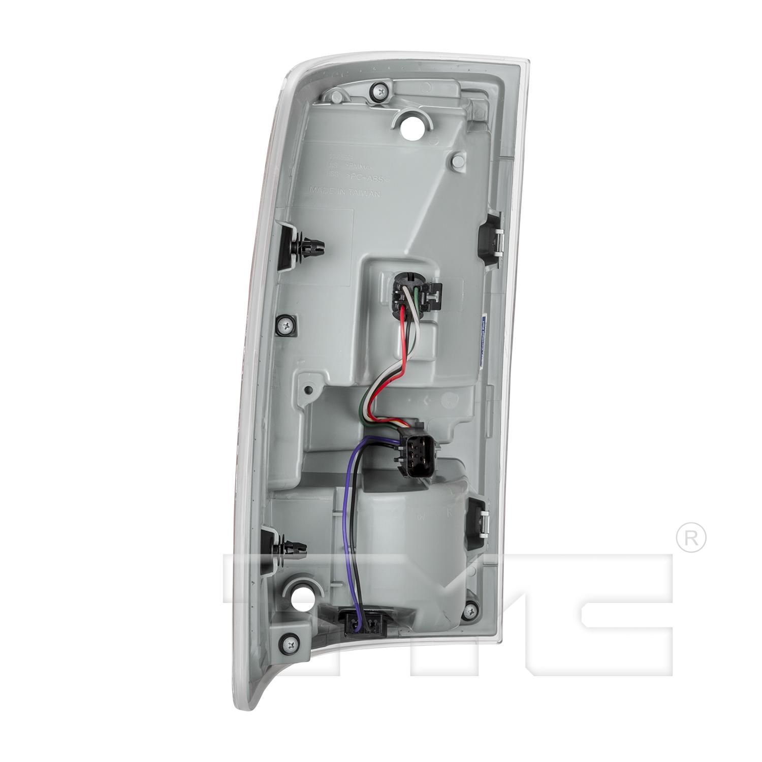TYC 116555001 - Tail Light Assembly TYC 116555001 Tail Light Assembly product image 2 of 6