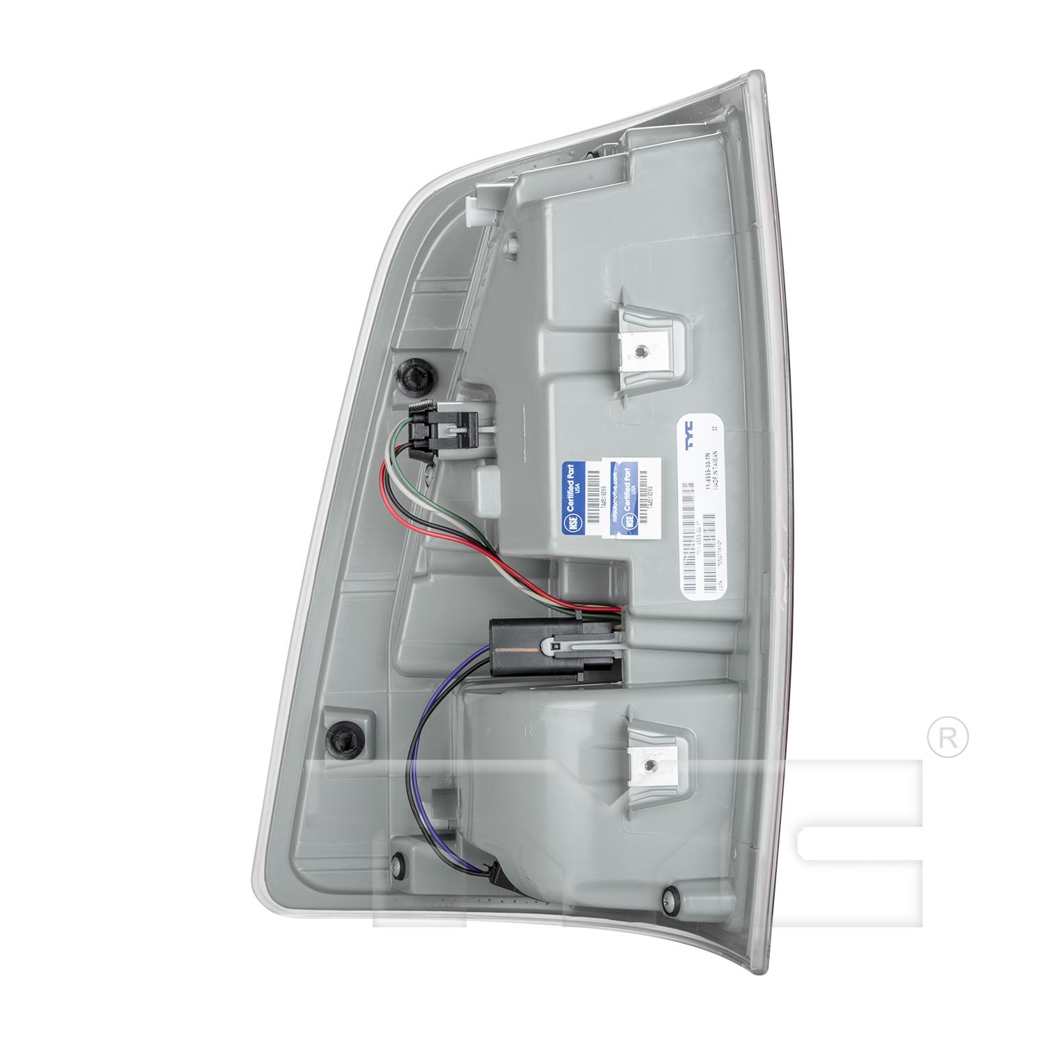 TYC 116555001 - Tail Light Assembly TYC 116555001 Tail Light Assembly product image 4 of 6