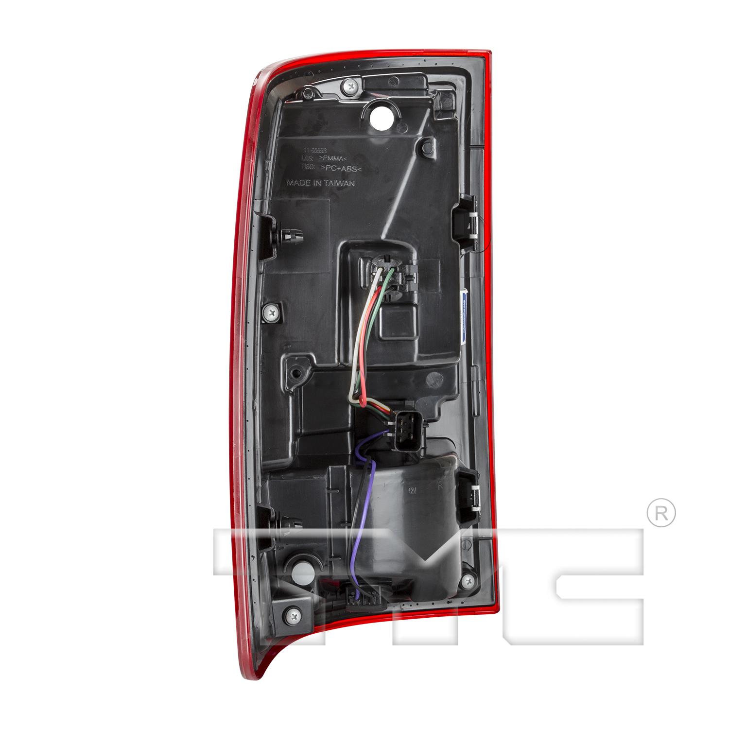 TYC 116555901 - Tail Light Assembly TYC 116555901 Tail Light Assembly product image 2 of 6