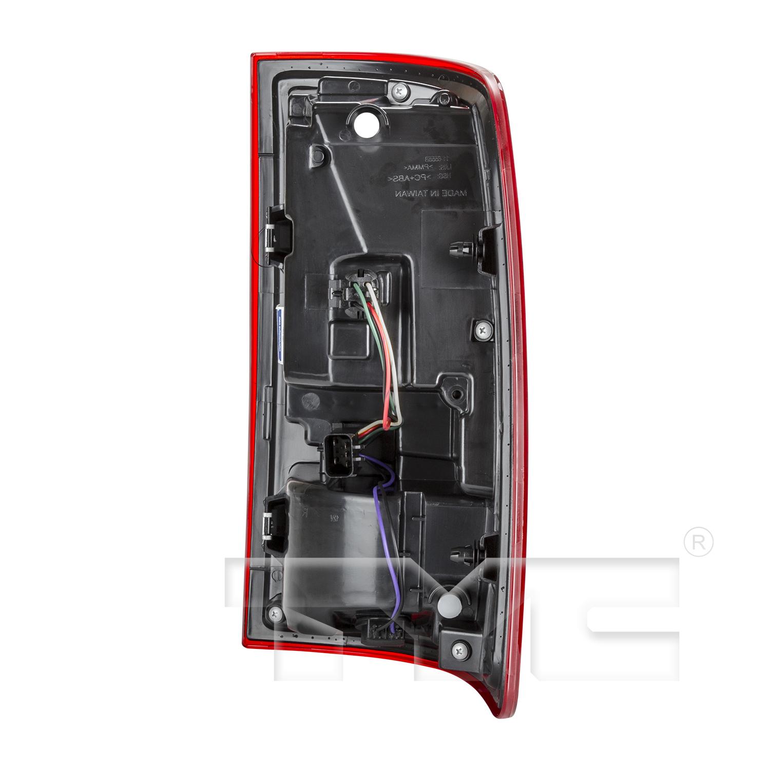 TYC 11655690 - Tail Light Assembly TYC 11655690 Tail Light Assembly product image 2 of 6