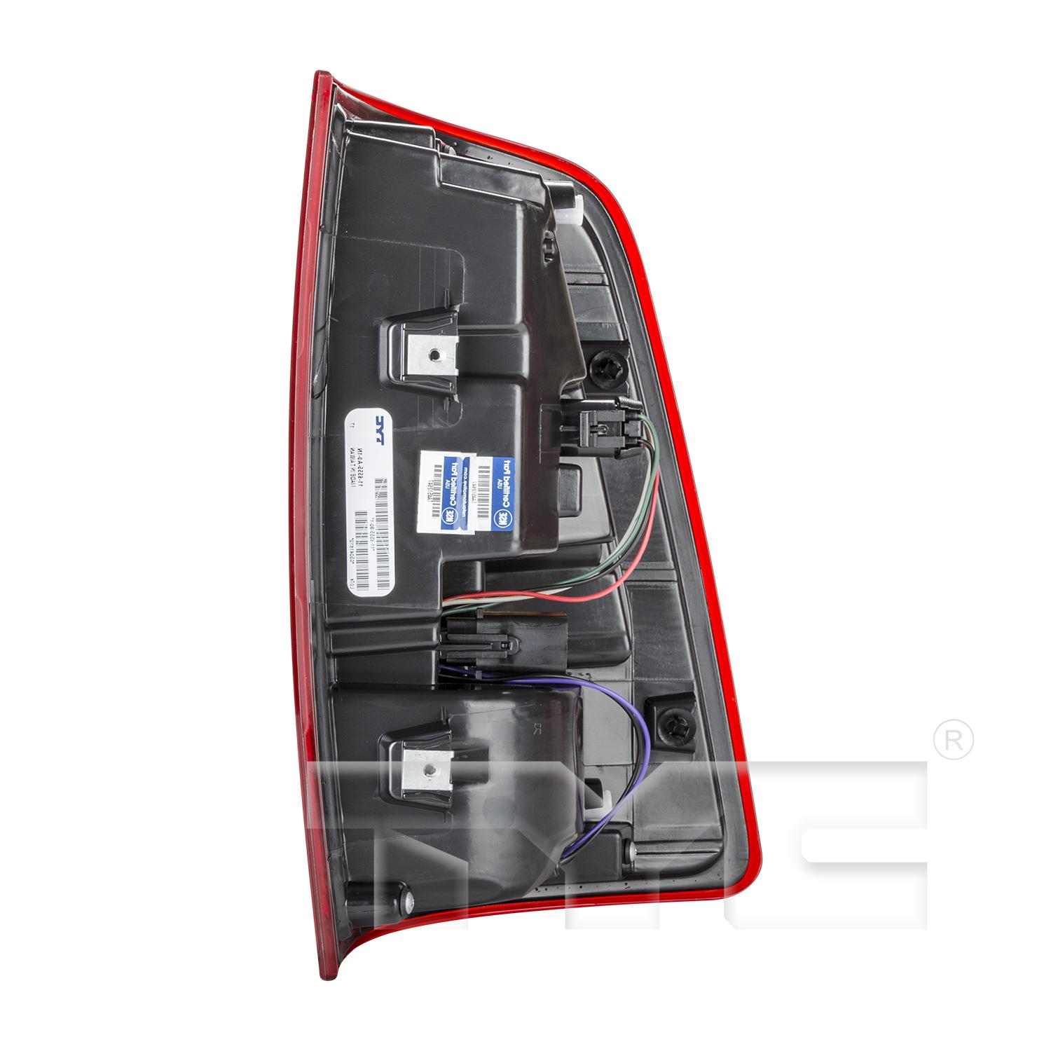 TYC 11655690 - Tail Light Assembly TYC 11655690 Tail Light Assembly product image 4 of 6