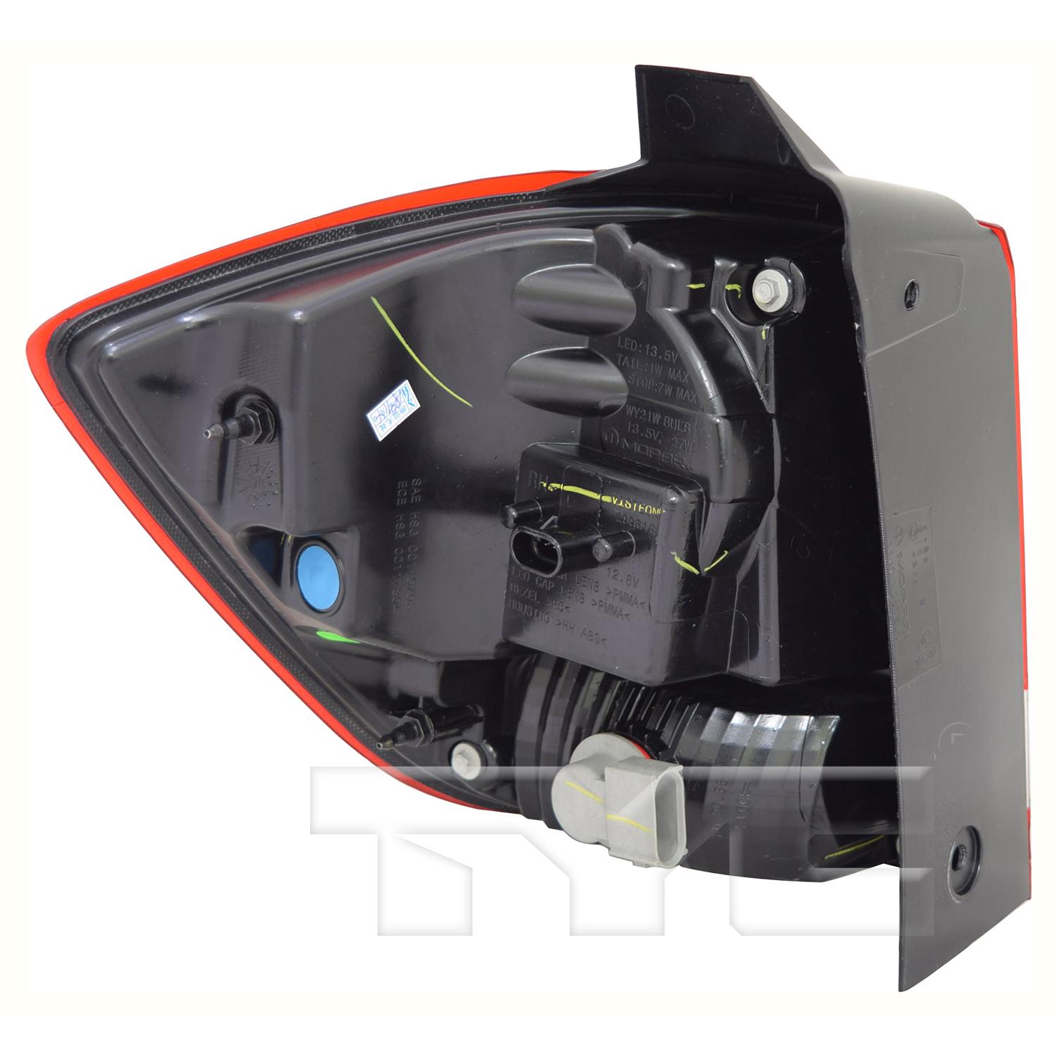 TYC 116565909 - Tail Light Assembly TYC 116565909 Tail Light Assembly product image 2 of 6
