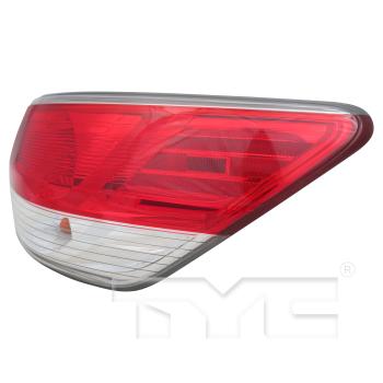 2013 Nissan Pathfinder Tail Light Assembly Right Outer TYC 116567009 image 4 of 4