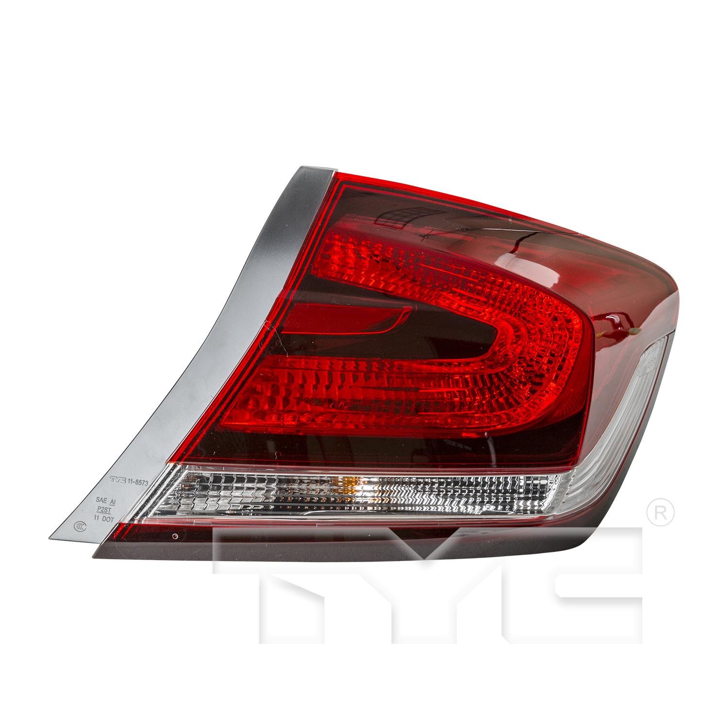 TYC 11657300 - Tail Light Assembly TYC 11657300 Tail Light Assembly product image 1 of 6