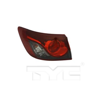 2013 Mazda CX-9 Tail Light Assembly Left Outer TYC 11657600 image 1 of 2