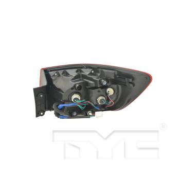 2013 Mazda CX-9 Tail Light Assembly Left Outer TYC 116576009 image 4 of 4