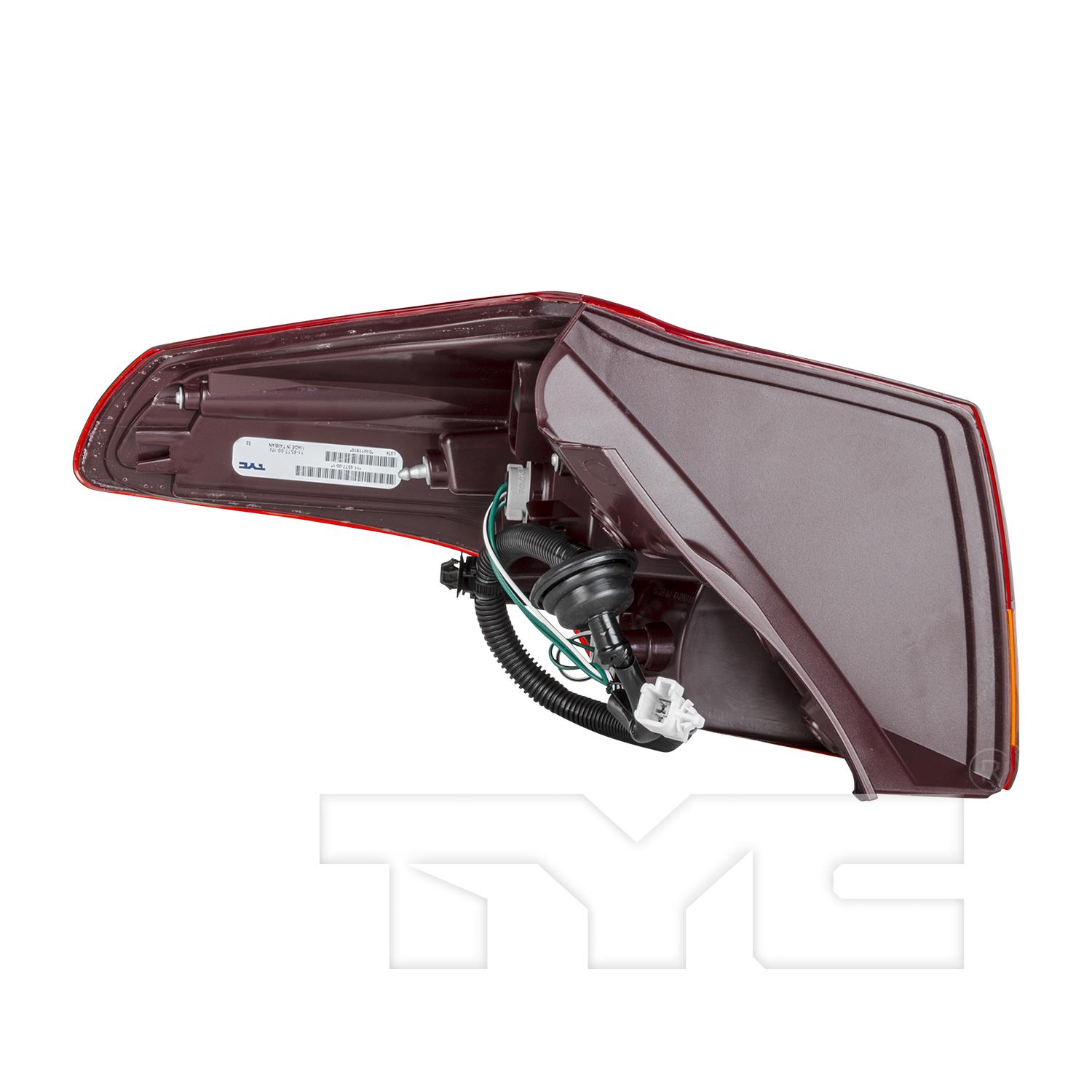 TYC 116577001 - Tail Light Assembly TYC 116577001 Tail Light Assembly product image 4 of 6