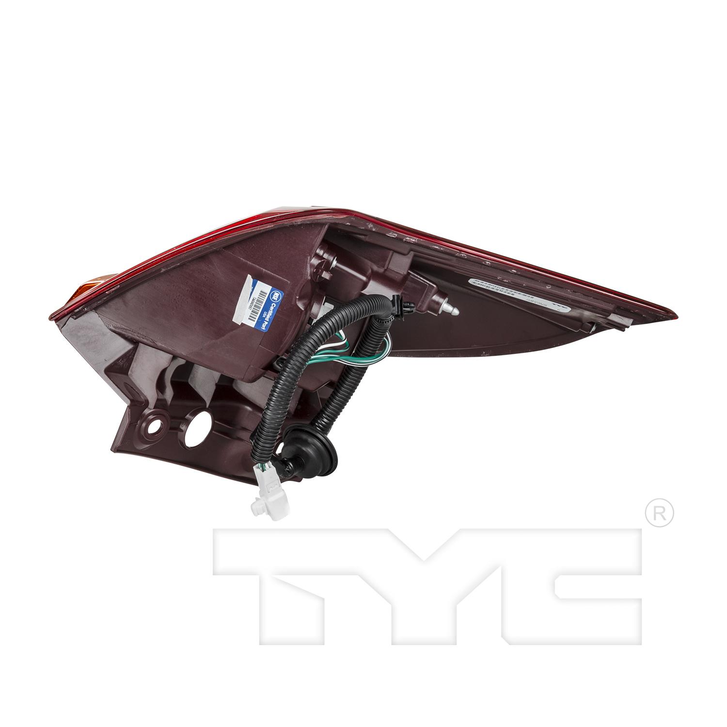 TYC 116577001 - Tail Light Assembly TYC 116577001 Tail Light Assembly product image 6 of 6