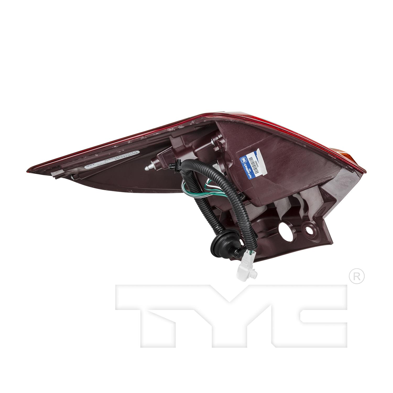 TYC 11657800 - Tail Light Assembly TYC 11657800 Tail Light Assembly product image 6 of 6