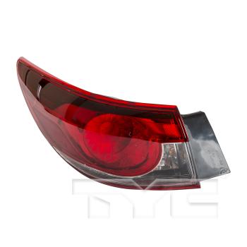 2014 Mazda 6 Tail Light Assembly Left Outer TYC 11658000 image 3 of 4