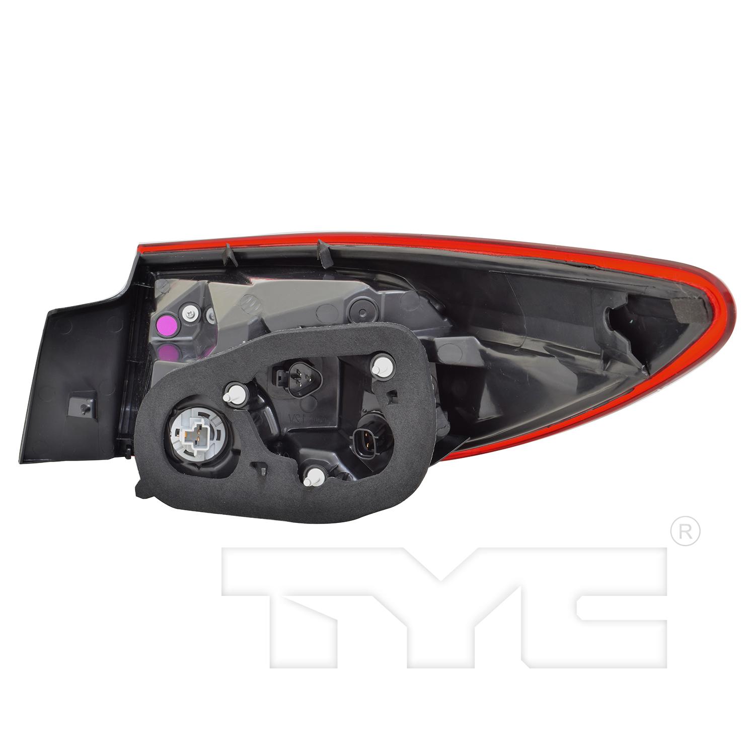 TYC 116580009 Tail Light Assembly product image 2 of 6