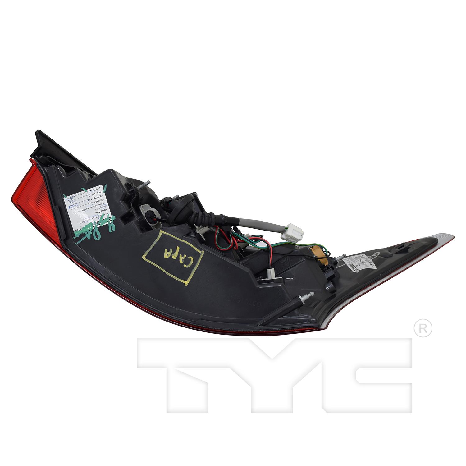 TYC 116582009 - Tail Light Assembly TYC 116582009 Tail Light Assembly product image 6 of 6