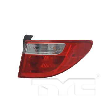 2013 Hyundai Santa Fe Tail Light Assembly Right Outer TYC 11659300 image 1 of 2