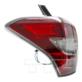 2015 Subaru Forester Tail Light Assembly Left TYC 11659800 image 3 of 4