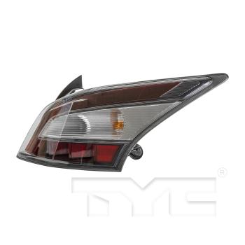 2014 Nissan Maxima Tail Light Assembly Right TYC 11659900 image 3 of 4