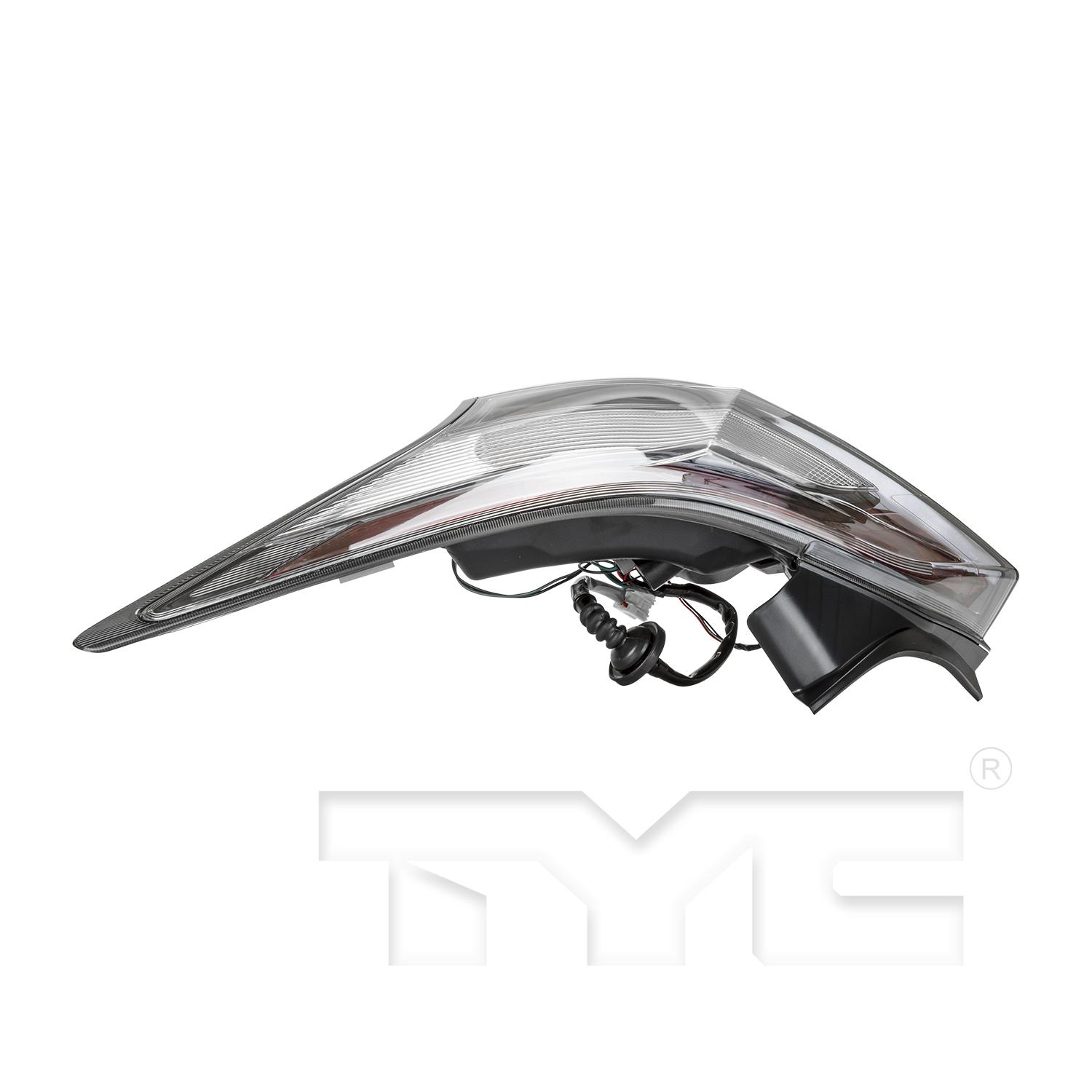 TYC 11659900 Tail Light Assembly product image 5 of 6