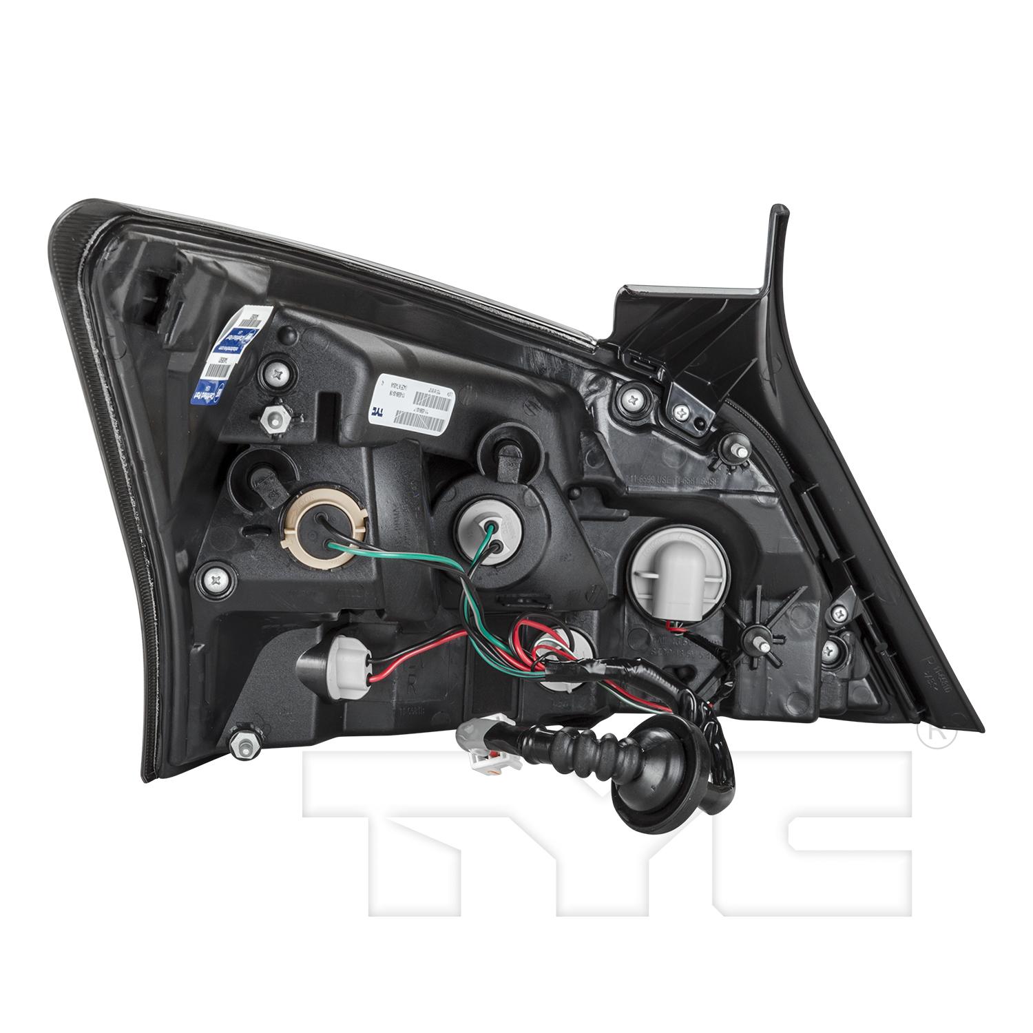 TYC 116599001 - Tail Light Assembly TYC 116599001 Tail Light Assembly product image 2 of 6