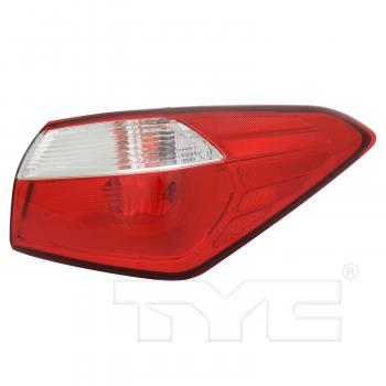 2014 Kia Forte Tail Light Assembly Right Outer TYC 11660300 image 1 of 4