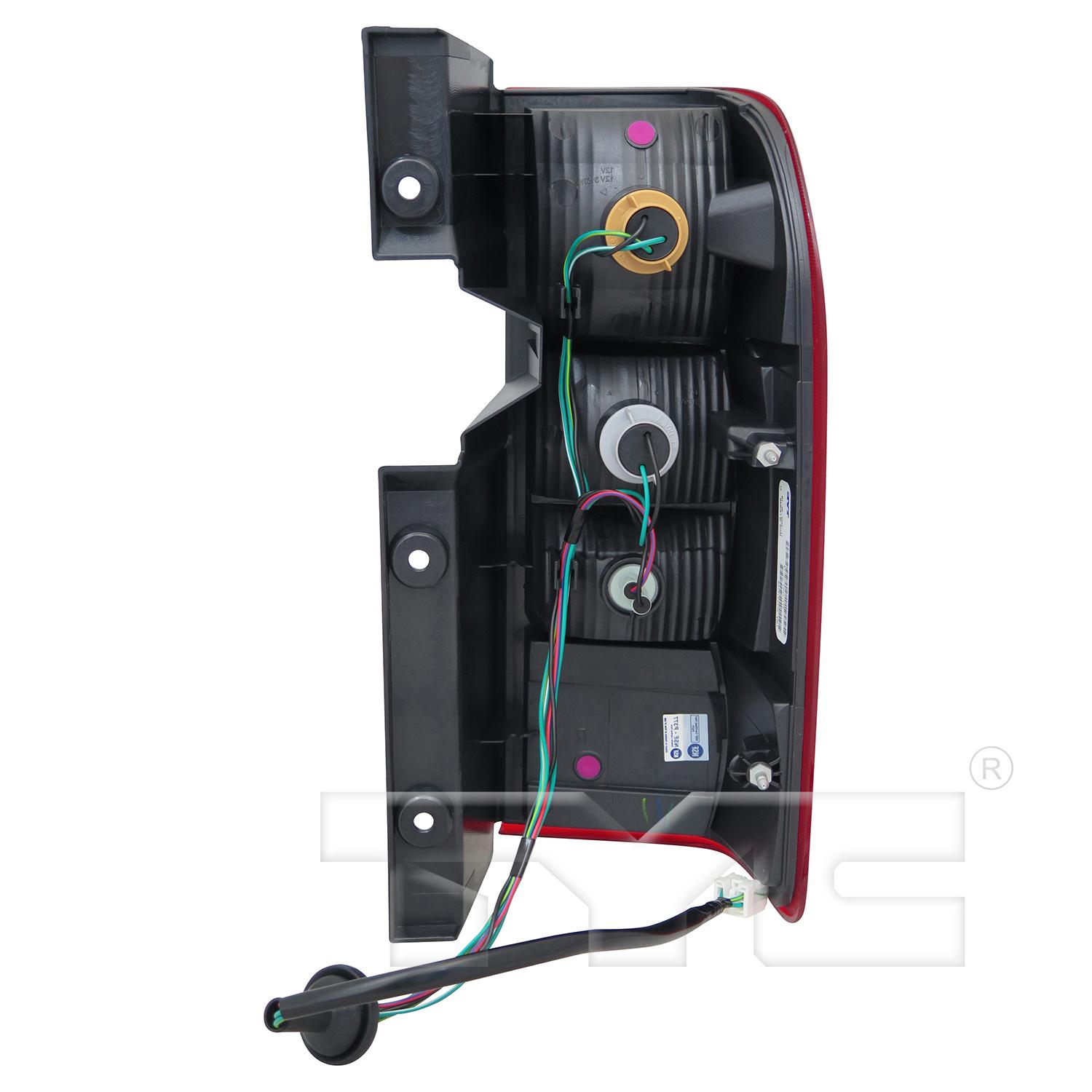 TYC 116610009 - Tail Light Assembly TYC 116610009 Tail Light Assembly product image 2 of 6