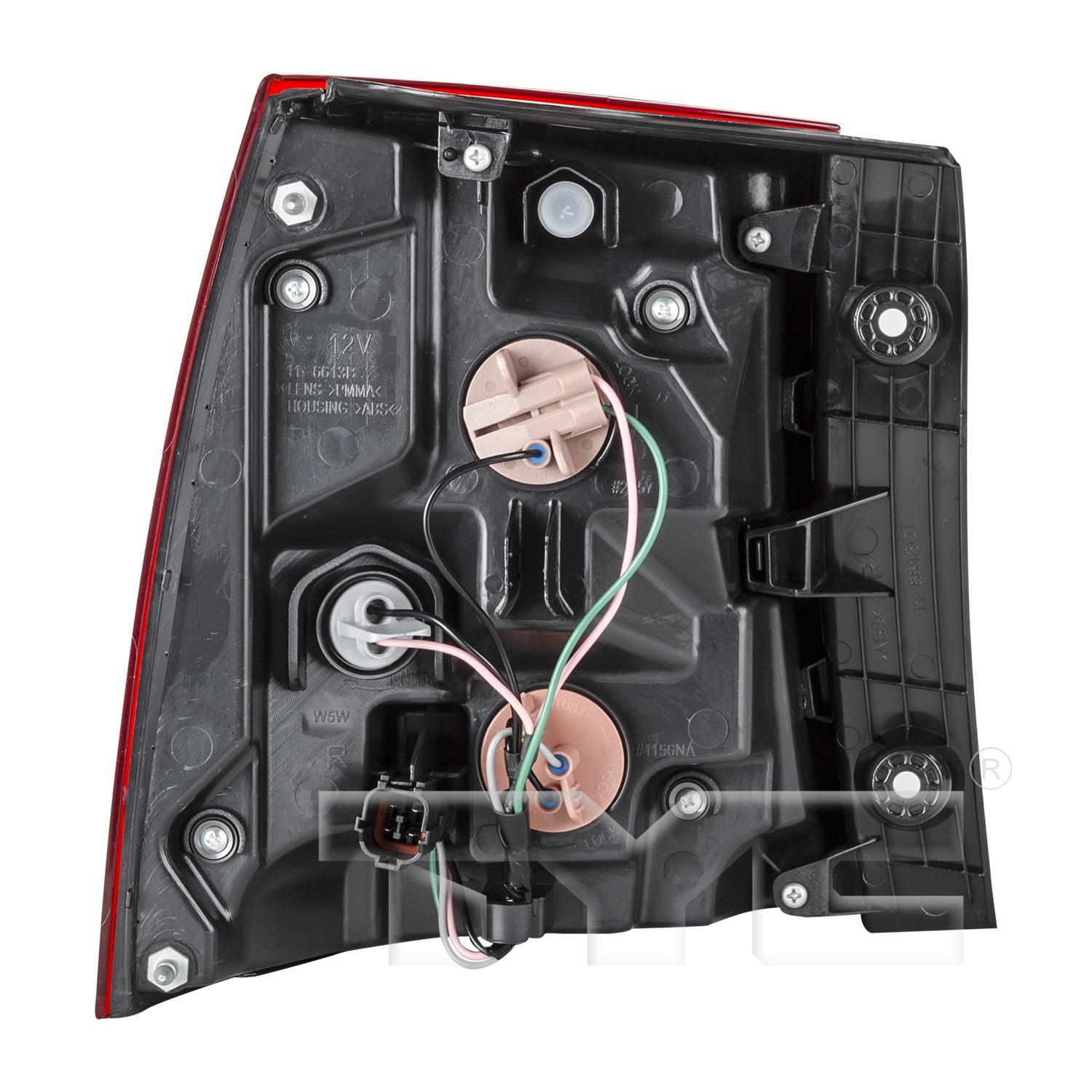 TYC 11661300 - Tail Light Assembly TYC 11661300 Tail Light Assembly product image 2 of 6