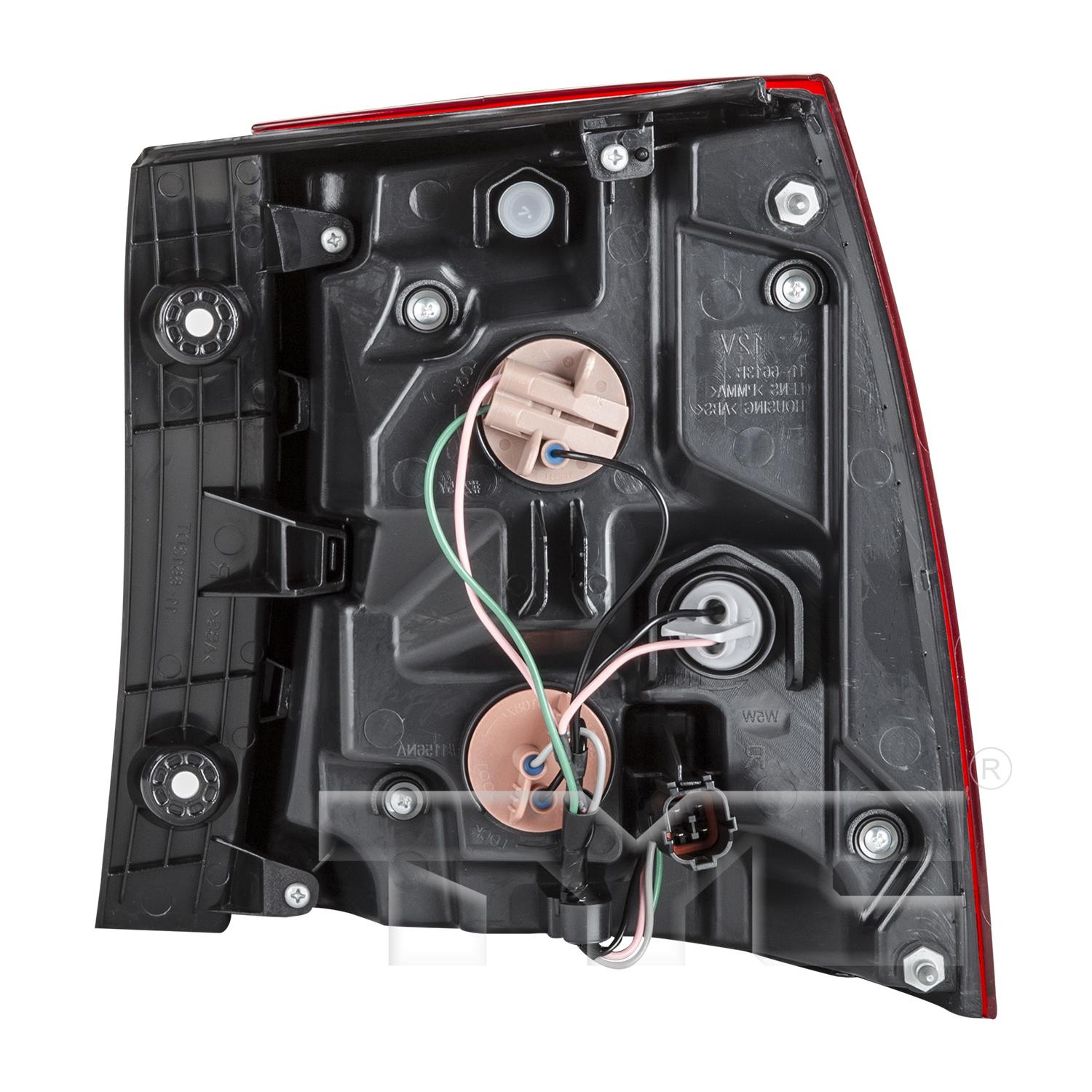 TYC 11661400 - Tail Light Assembly TYC 11661400 Tail Light Assembly product image 2 of 6