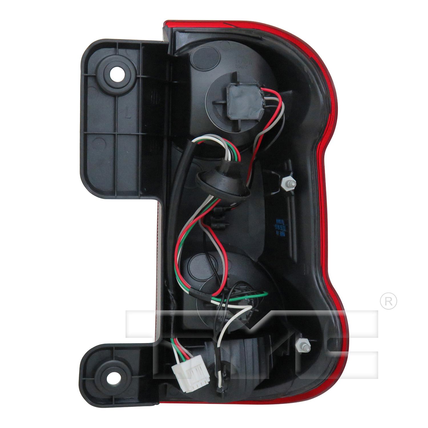 TYC 11661500 - Tail Light Assembly TYC 11661500 Tail Light Assembly product image 4 of 8