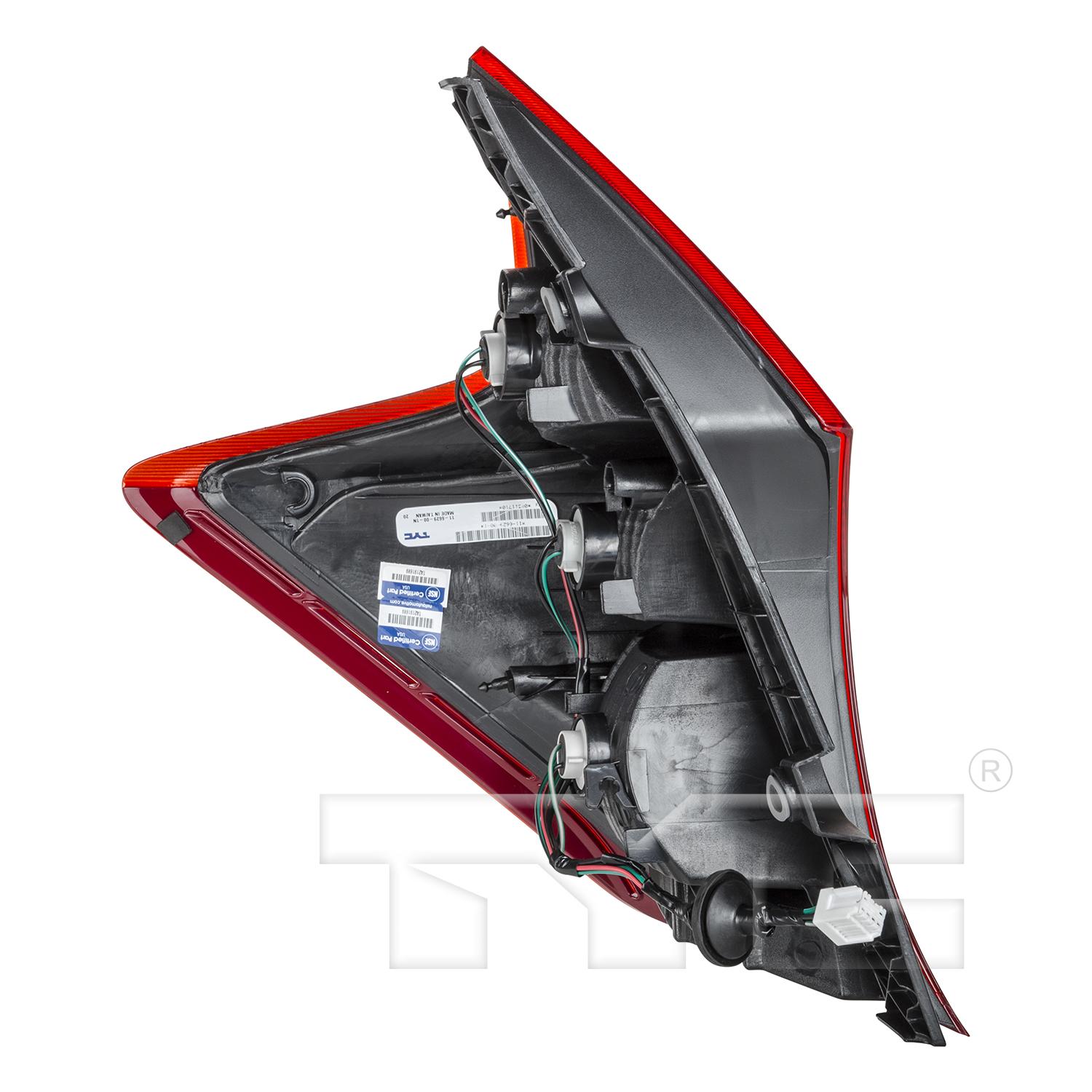 TYC 116629001 Tail Light Assembly product image 4 of 6