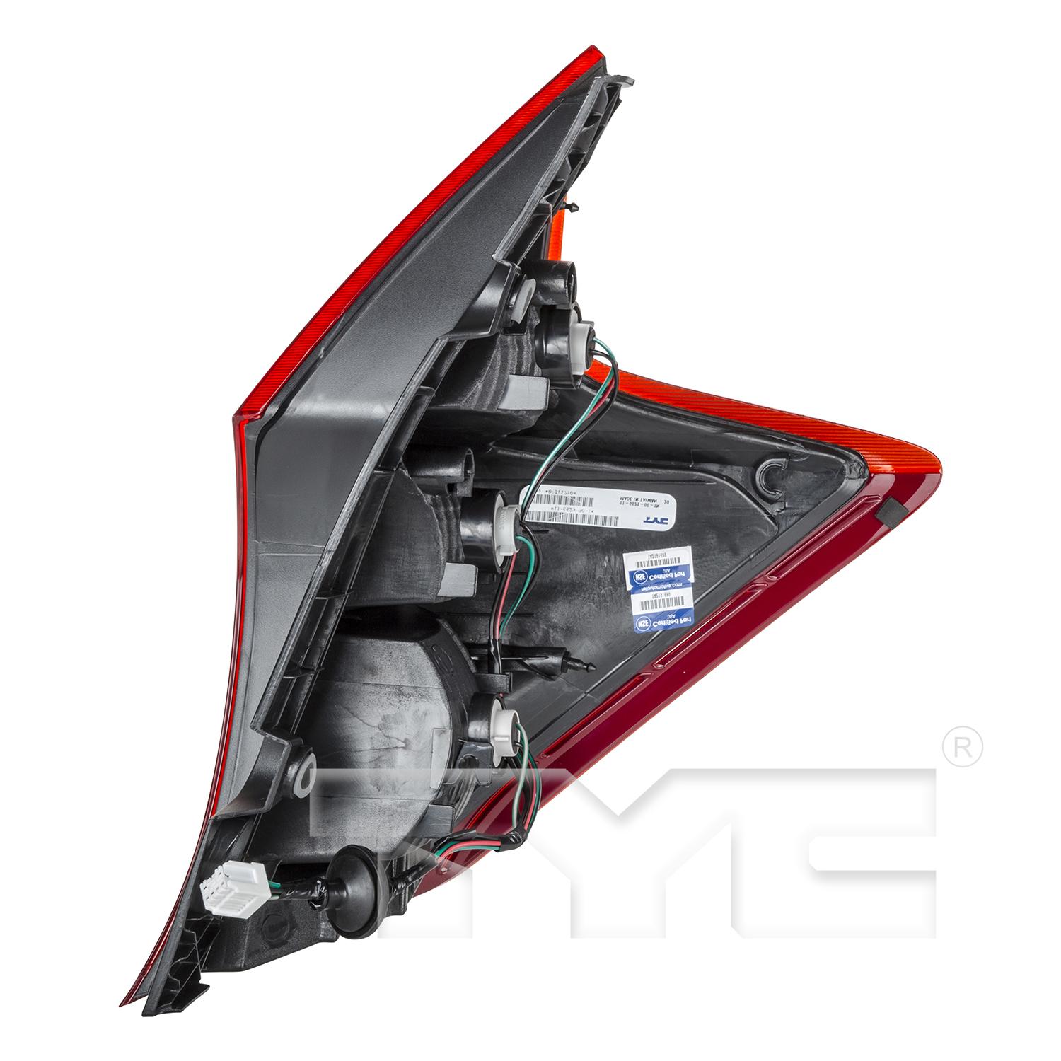 TYC 116630009 - Tail Light Assembly TYC 116630009 Tail Light Assembly product image 4 of 6
