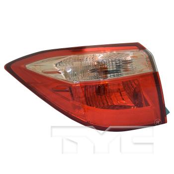 2018 Toyota Corolla Tail Light Assembly Left Outer TYC 11664090 image 1 of 4