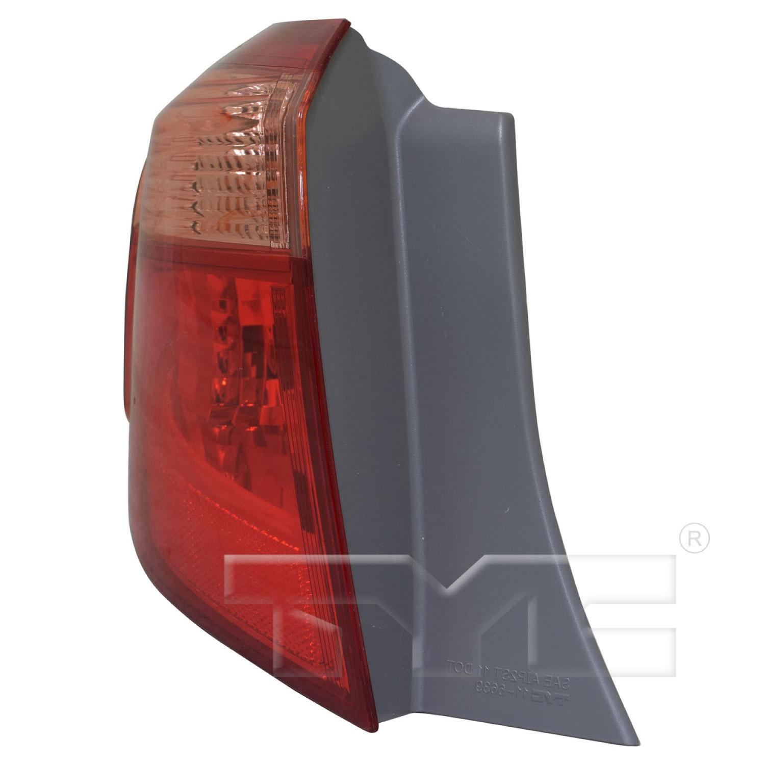 TYC 116640901 Tail Light Assembly product image 2 of 3