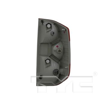 2015 Toyota Tundra Tail Light Assembly Left TYC 11664200 image 4 of 4