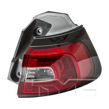 2016 Jeep Cherokee Tail Light Assembly Right Outer TYC 11664500 image 1 of 4