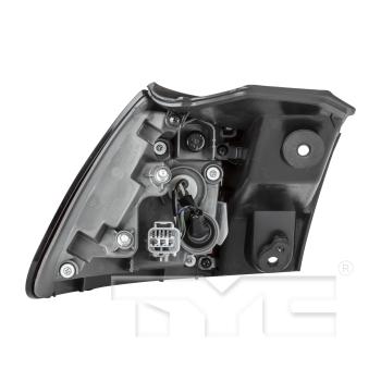 2016 Jeep Cherokee Tail Light Assembly Right Outer TYC 11664500 image 2 of 4