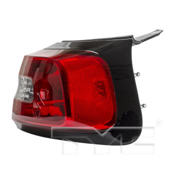 2016 Jeep Cherokee Tail Light Assembly Right Outer TYC 11664500 image 3 of 4