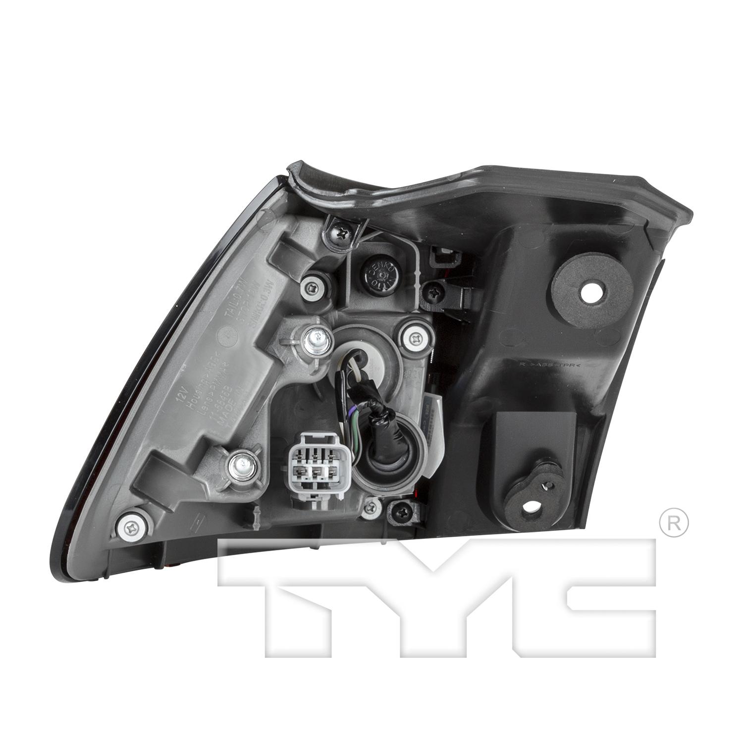 TYC 116645001 - Tail Light Assembly TYC 116645001 Tail Light Assembly product image 2 of 6