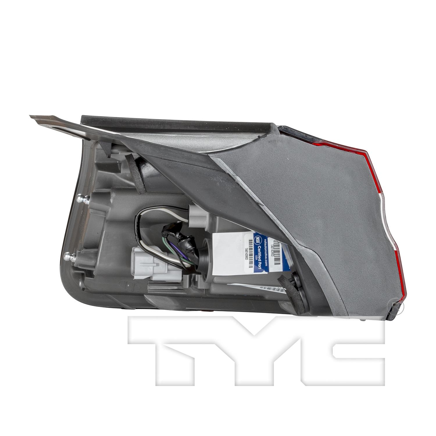 TYC 116645001 - Tail Light Assembly TYC 116645001 Tail Light Assembly product image 4 of 6