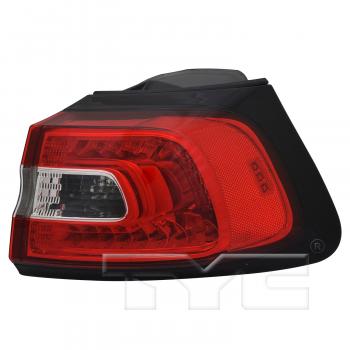 2016 Jeep Cherokee Tail Light Assembly Right Outer TYC 116645009 image 1 of 4