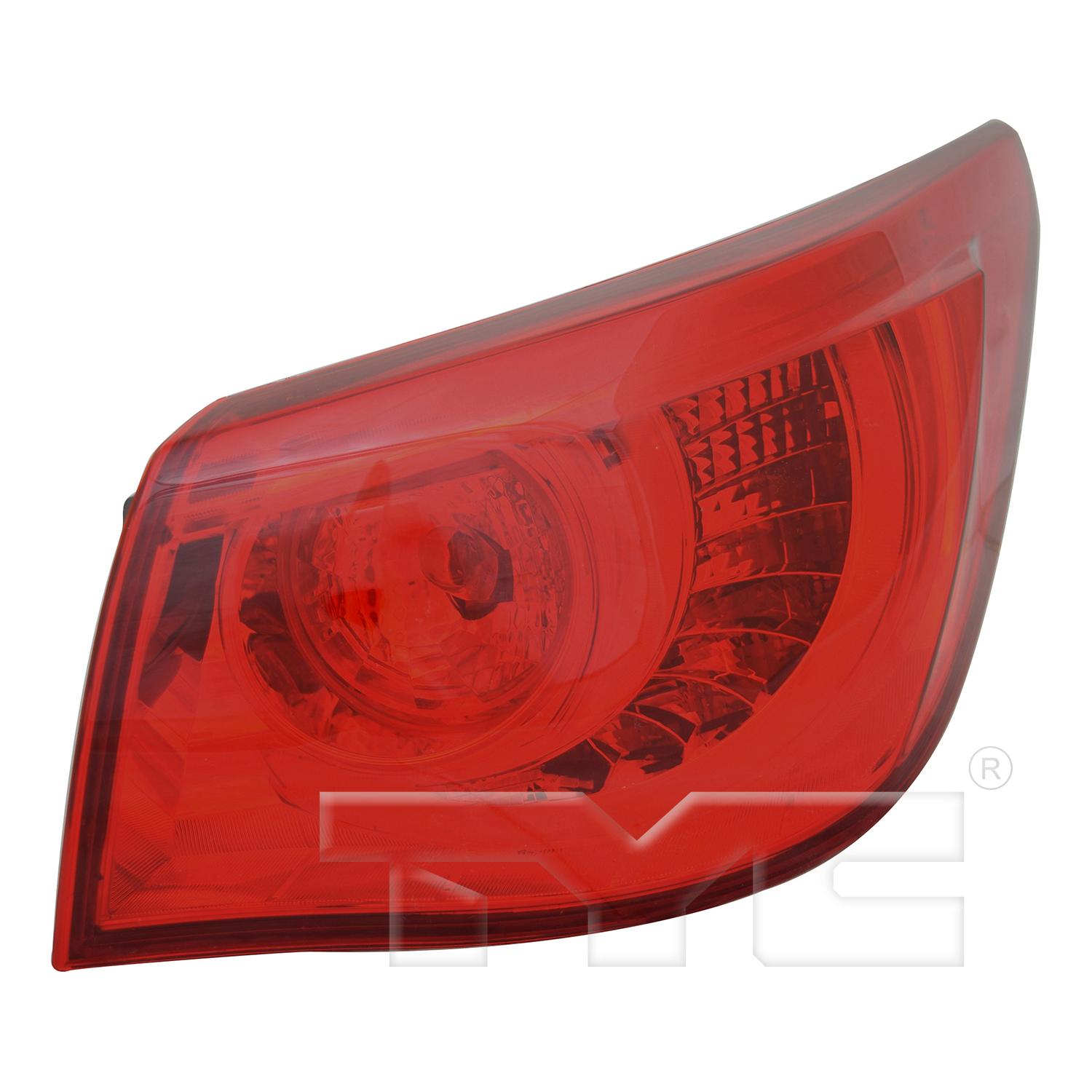 TYC 116649009 - Tail Light Assembly TYC 116649009 Tail Light Assembly product image 1 of 6