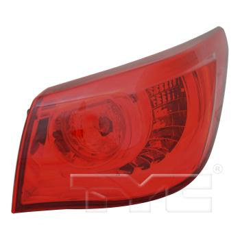 2015 Infiniti Q50 Tail Light Assembly Right Outer TYC 116649009 image 1 of 4