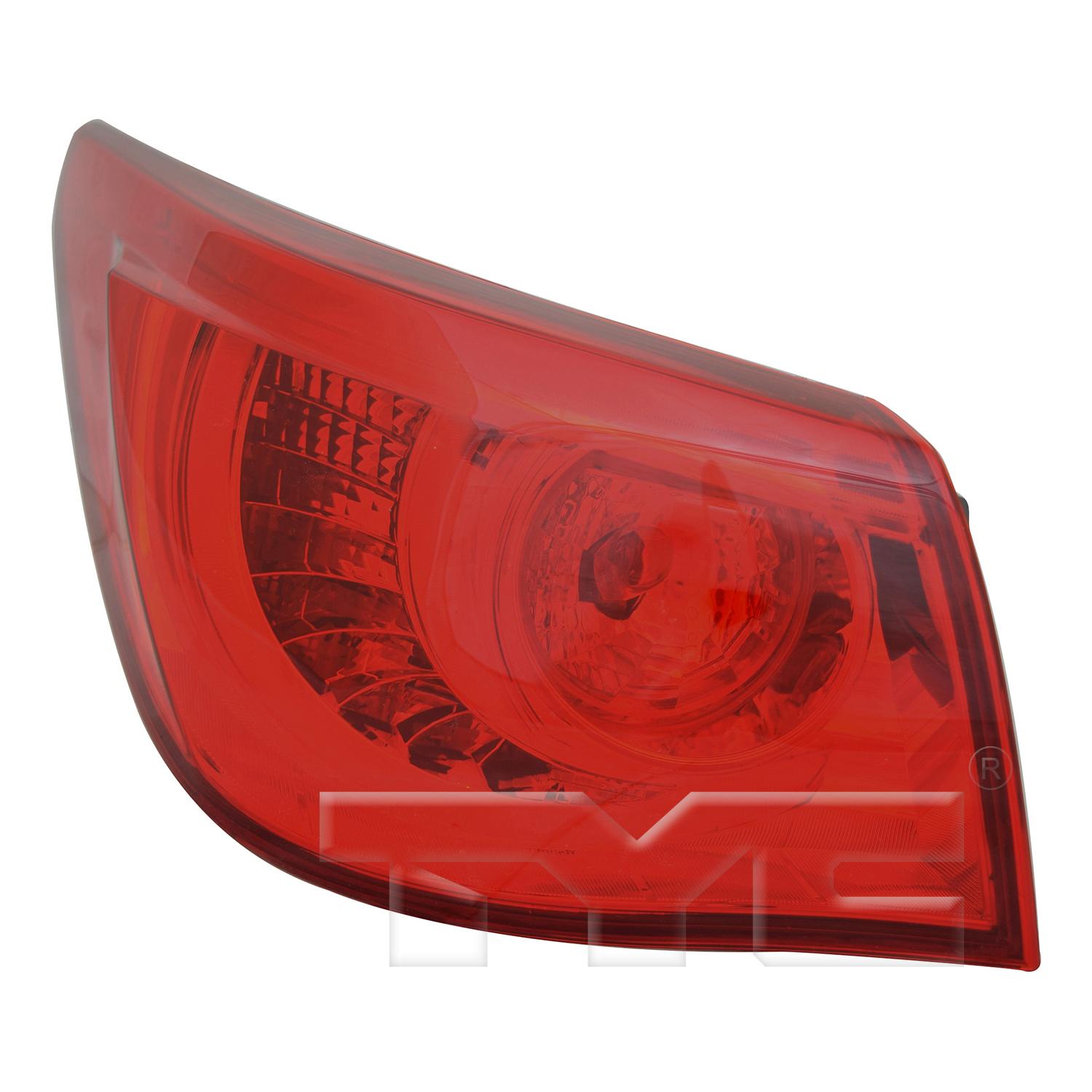TYC 11665000 - Tail Light Assembly TYC 11665000 Tail Light Assembly product image 1 of 12