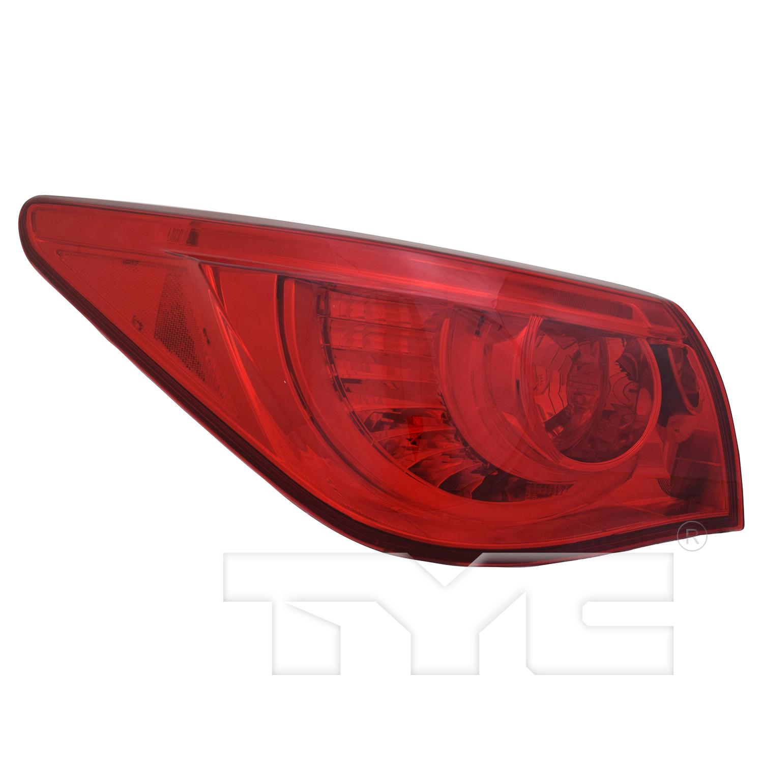TYC 116650909 - Tail Light Assembly TYC 116650909 Tail Light Assembly product image 1 of 6