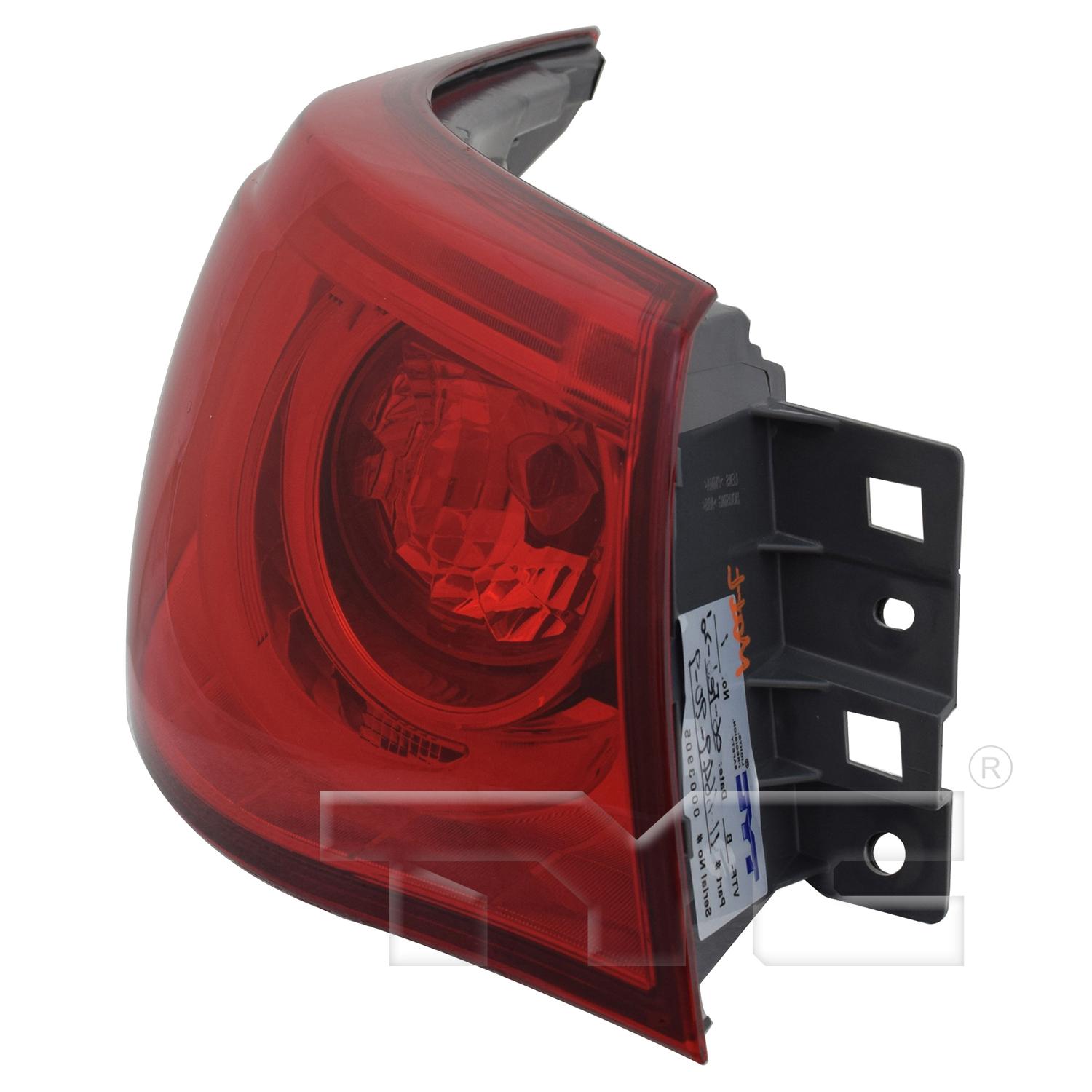 TYC 116650909 - Tail Light Assembly TYC 116650909 Tail Light Assembly product image 3 of 6