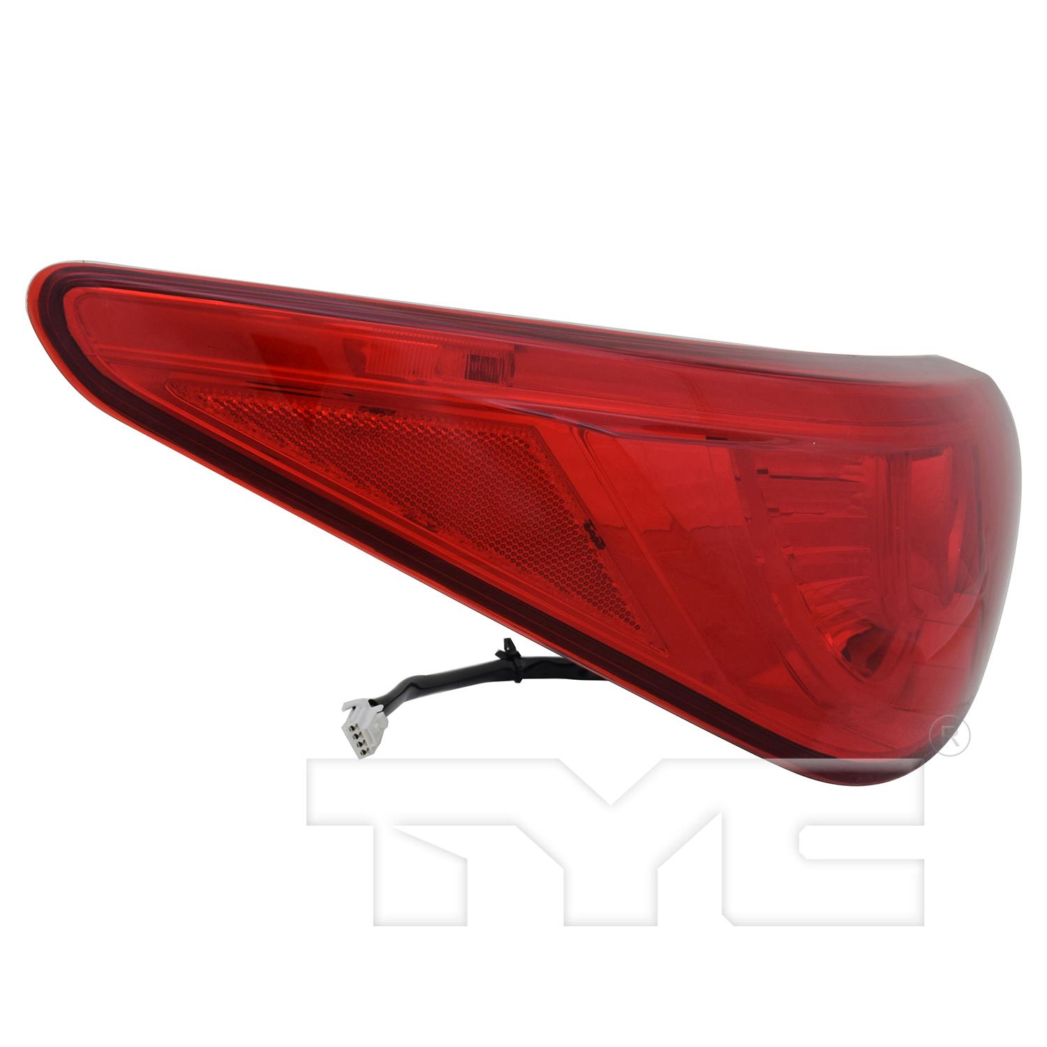 TYC 116650909 - Tail Light Assembly TYC 116650909 Tail Light Assembly product image 4 of 6